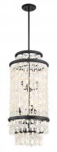  6704-66 - Shimmering Elegance 6 Light Foyer Pendant