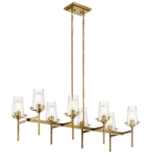  43696NBR - Linear Chandelier 8Lt