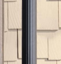  9595BK - Outdoor Fluted Post