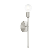  16711-91 - 1 Lt Brushed Nickel Wall Sconce