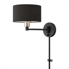  50270-04 - 1 Light Black Swing Arm Wall Lamp