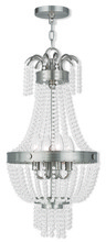  51854-91 - 4 Light Brushed Nickel Mini Pendant
