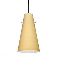 Besa Lighting 1JC-4124VM-LED-BK - Besa Cierro LED Pendant Vanilla Matte Black 1x9W LED