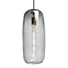 Besa Lighting 1JC-PINOT18CL-BR-L - Besa, Pinot 18 Cord Pendant, Clear Bubble, Bronze FInish 1x60W Incandescent, 15Ft. Co