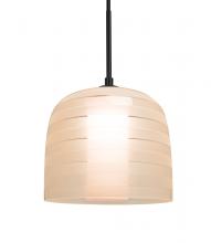 Besa Lighting 1JT-MITZI7SA-BK - Besa Mitzi 7 Cord Pendant