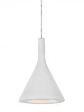  1JC-GALAWH-LED-SN - Besa Gala Pendant, White, Satin Nickel Finish, 1x9W LED