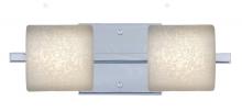 Besa Lighting 2WS-7873ST-LED-CR - Besa Wall Paolo Chrome Stucco 2x50W G9