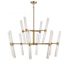  1-1734-24-322 - Arlon 24-Light LED Chandelier in Warm Brass