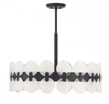  1-3720-6-89 - Boca 6-Light Chandelier in Matte Black