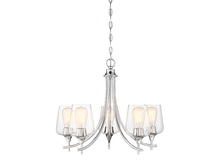  1-4032-5-11 - Octave 5-Light Chandelier in Polished Chrome