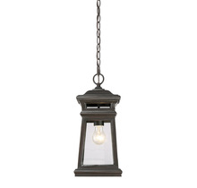  5-243-213 - Taylor 1-Light Outdoor Hanging Lantern in English Bronze with Gold