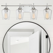  8-4030-4-11 - Octave 4-Light Bathroom Vanity Light in Polished Chrome