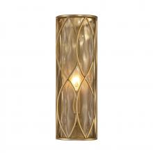  9-2006-1-171 - Snowden 1-Light Wall Sconce in Burnished Brass