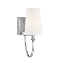  9-2542-1-109 - Cameron 1-Light Wall Sconce in Polished Nickel