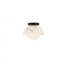  FM-43310-BK - Moonstone Flush Mount Light