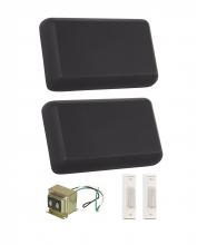  CK1002-FB - Builder 2 Chime Kit in Flat Black