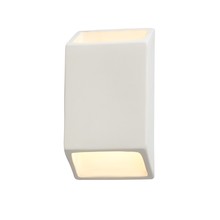  CER-5865-BIS - Small ADA Tapered Rectangle LED Wall Sconce (Open Top & Bottom)