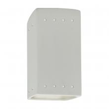 Justice Design Group CER-5920-BIS - Small ADA Rectangle w/ Perfs - Closed Top
