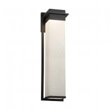  FSN-7545W-WEVE-MBLK - Pacific 24" LED Outdoor Wall Sconce