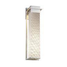  FSN-7545W-WEVE-NCKL - Pacific 24" LED Outdoor Wall Sconce