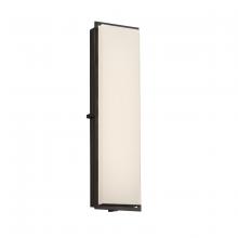  FSN-7565W-OPAL-MBLK - Avalon 24" ADA Outdoor/Indoor LED Wall Sconce