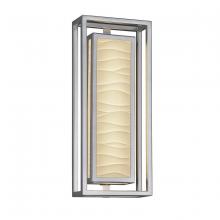  PNA-7524W-WAVE-NCKL - Summit Large 1-Light LED Outdoor Wall Sconce