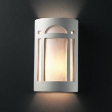 Justice Design Group CER-7385-BIS - Small Arch Window - Open Top & Bottom