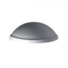 Justice Design Group CER-2050W-BIS-LED1-1000 - Rimmed Quarter Sphere - Downlight (Outdoor) - LED