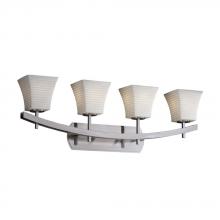  POR-8594-10-WFAL-NCKL - Archway 4-Light Bath Bar