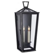  CHO 2087BZ - Darlana Small Tall 3/4 Wall Lantern