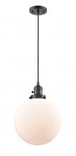 Innovations Lighting 201CSW-OB-G201-10-LED - Beacon - 1 Light - 10 inch - Oil Rubbed Bronze - Cord hung - Mini Pendant