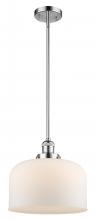 Innovations Lighting 201S-PC-G71-L-LED - Bell - 1 Light - 12 inch - Polished Chrome - Stem Hung - Mini Pendant