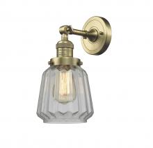 Innovations Lighting 203-AB-G142 - Chatham - 1 Light - 7 inch - Antique Brass - Sconce