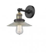 Innovations Lighting 203-BAB-G2-LED - Halophane - 1 Light - 9 inch - Black Antique Brass - Adjustable Sconce