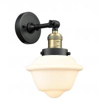 Innovations Lighting 203-BAB-G531-LED - Oxford - 1 Light - 8 inch - Black Antique Brass - Adjustable Sconce