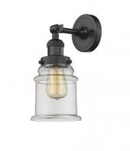 Innovations Lighting 203-OB-G182-LED - Canton - 1 Light - 7 inch - Oil Rubbed Bronze - Adjustable Sconce