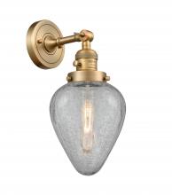 Innovations Lighting 203SW-BB-G165-LED - Geneseo - 1 Light - 7 inch - Brushed Brass - Adjustable Sconce