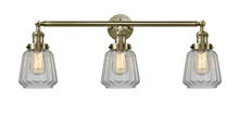Innovations Lighting 205-AB-G142 - Chatham - 3 Light - 30 inch - Antique Brass - Bath Vanity Light