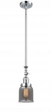 Innovations Lighting 206-PC-G53-LED - Bell - 1 Light - 5 inch - Polished Chrome - Stem Hung - Adjustable Mini Pendant