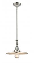 Innovations Lighting 206-PN-MFR-PN-12-LED - Appalachian - 1 Light - 12 inch - Polished Nickel - Stem Hung - Adjustable Mini Pendant
