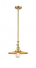 Innovations Lighting 206-SG-MFR-SG-12-LED - Appalachian - 1 Light - 12 inch - Satin Gold - Stem Hung - Adjustable Mini Pendant