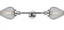 Innovations Lighting 208L-PC-G165-LED - Geneseo - 2 Light - 7 inch - Polished Chrome - Adjustable Bath Vanity Light