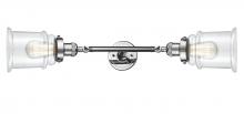 Innovations Lighting 208L-PC-G182-LED - Canton - 2 Light - 6 inch - Polished Chrome - Adjustable Bath Vanity Light