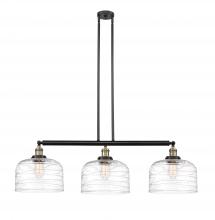 Innovations Lighting 213-BAB-G713-L-LED - Bell - 3 Light - 42 inch - Black Antique Brass - Stem Hung - Adjustable Island Light