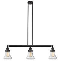 Innovations Lighting 213-OB-G194-LED - Bellmont - 3 Light - 39 inch - Oil Rubbed Bronze - Stem Hung - Adjustable Island Light