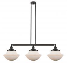 Innovations Lighting 213-OB-G541-LED - Oxford - 3 Light - 42 inch - Oil Rubbed Bronze - Stem Hung - Adjustable Island Light