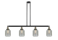 Innovations Lighting 214-BAB-G262-LED - Stanton - 4 Light - 51 inch - Black Antique Brass - Stem Hung - Adjustable Island Light