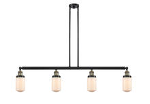 Innovations Lighting 214-BAB-G311-LED - Dover - 4 Light - 49 inch - Black Antique Brass - Stem Hung - Adjustable Island Light