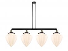 Innovations Lighting 214-BAB-G661-12-LED - Bullet - 4 Light - 50 inch - Black Antique Brass - Stem Hung - Adjustable Island Light