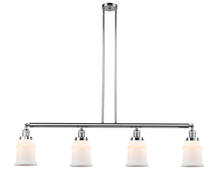 Innovations Lighting 214-PC-G181-LED - Canton - 4 Light - 51 inch - Polished Chrome - Stem Hung - Adjustable Island Light